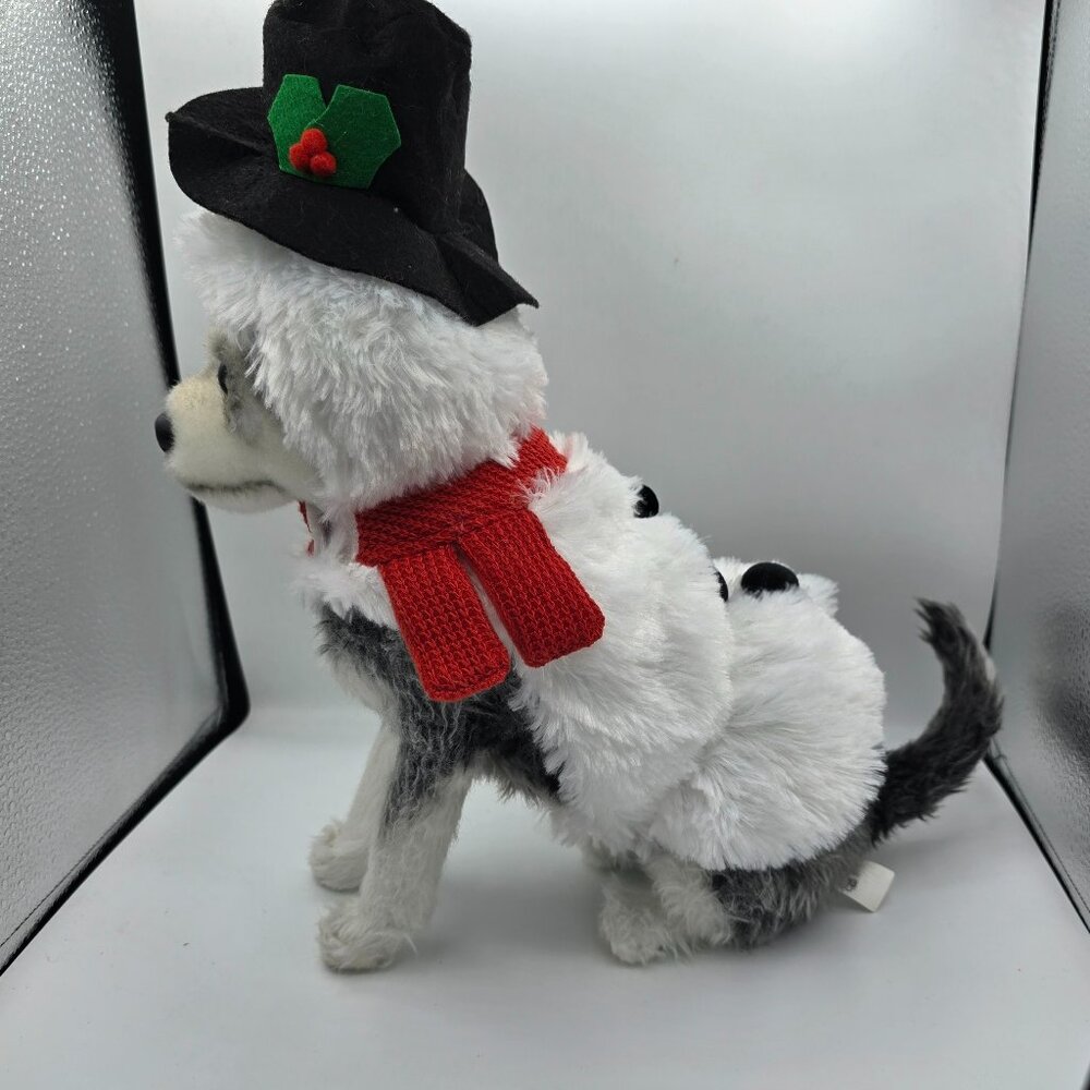 Snowman Dog Costume XS